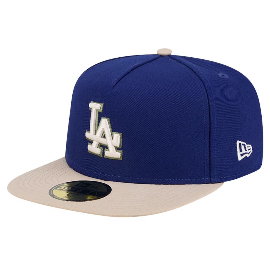 Nee Era Los Angeles Dodgers 40th Anniversary Side Patch Canvas A-Frame 59Fifty Fitted Hat