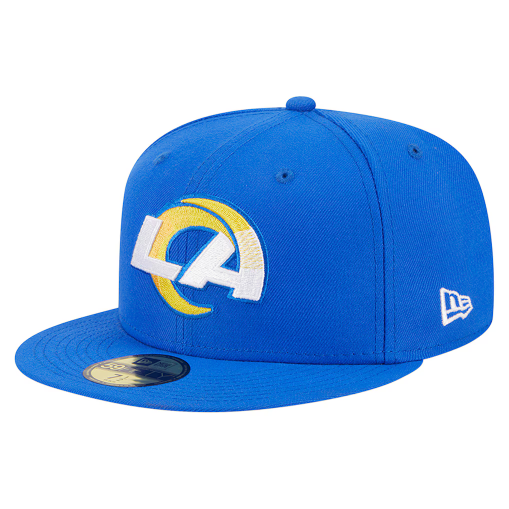 New Era Los Angeles Rams Basic 59FIFTY Fitted Hat- Royal