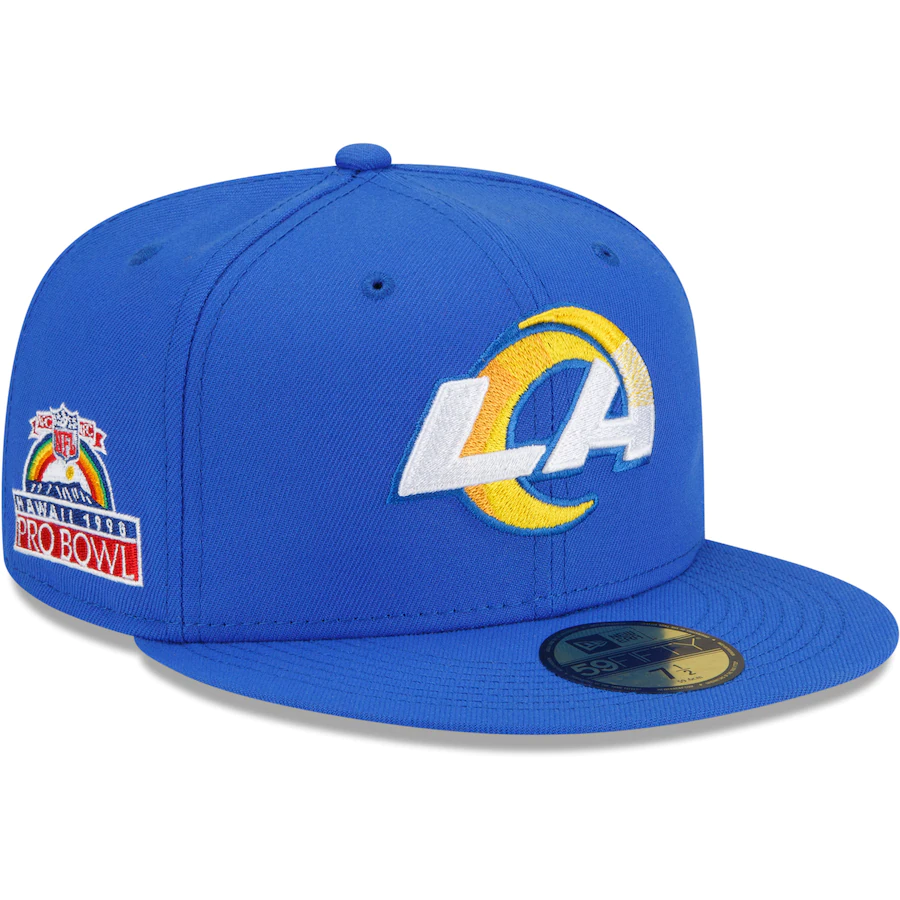 New Era Los Angeles Rams Patch  Up 1998 Pro Bowl 9FIFTY Snapback Hat