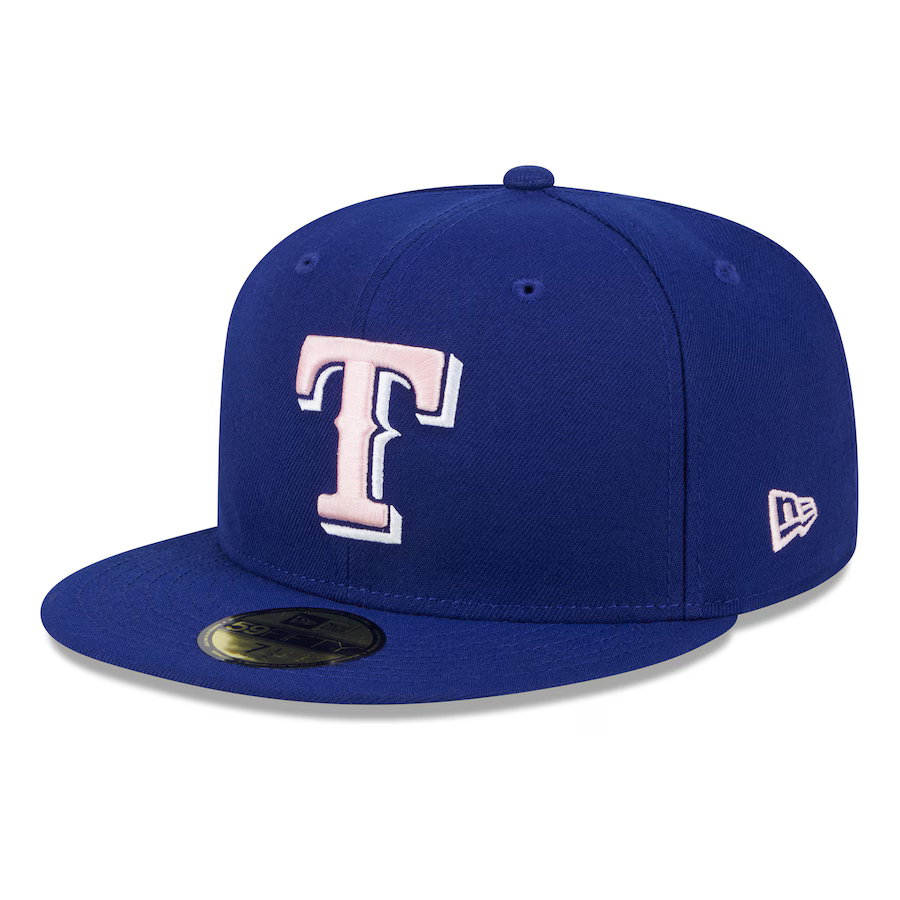 New Era Texas Rangers 2024 Mother's Day On-Field 59FIFTY Fitted Hat-Royal