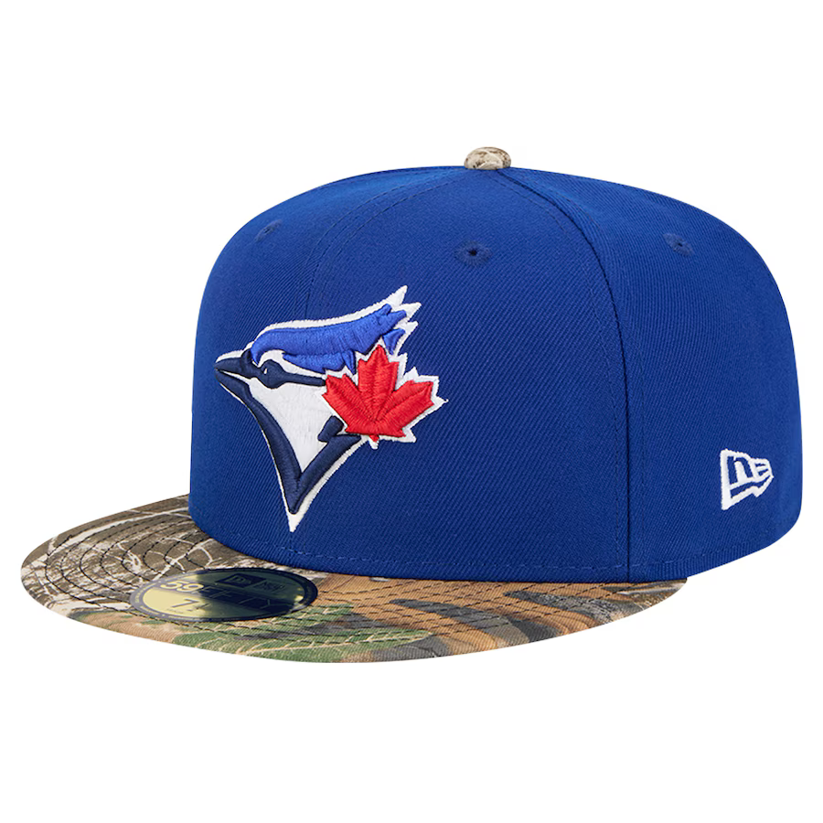 New Era Toronto Blue Jays Royal Realtree Camo 59FIFTY Fitted Hat