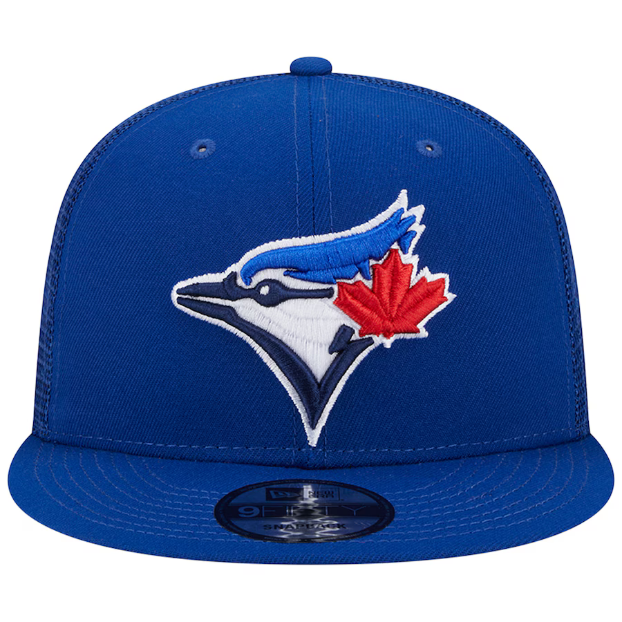 New Era Toronto Blue Jays Team Color 9FIFTY Trucker Snapback Hat