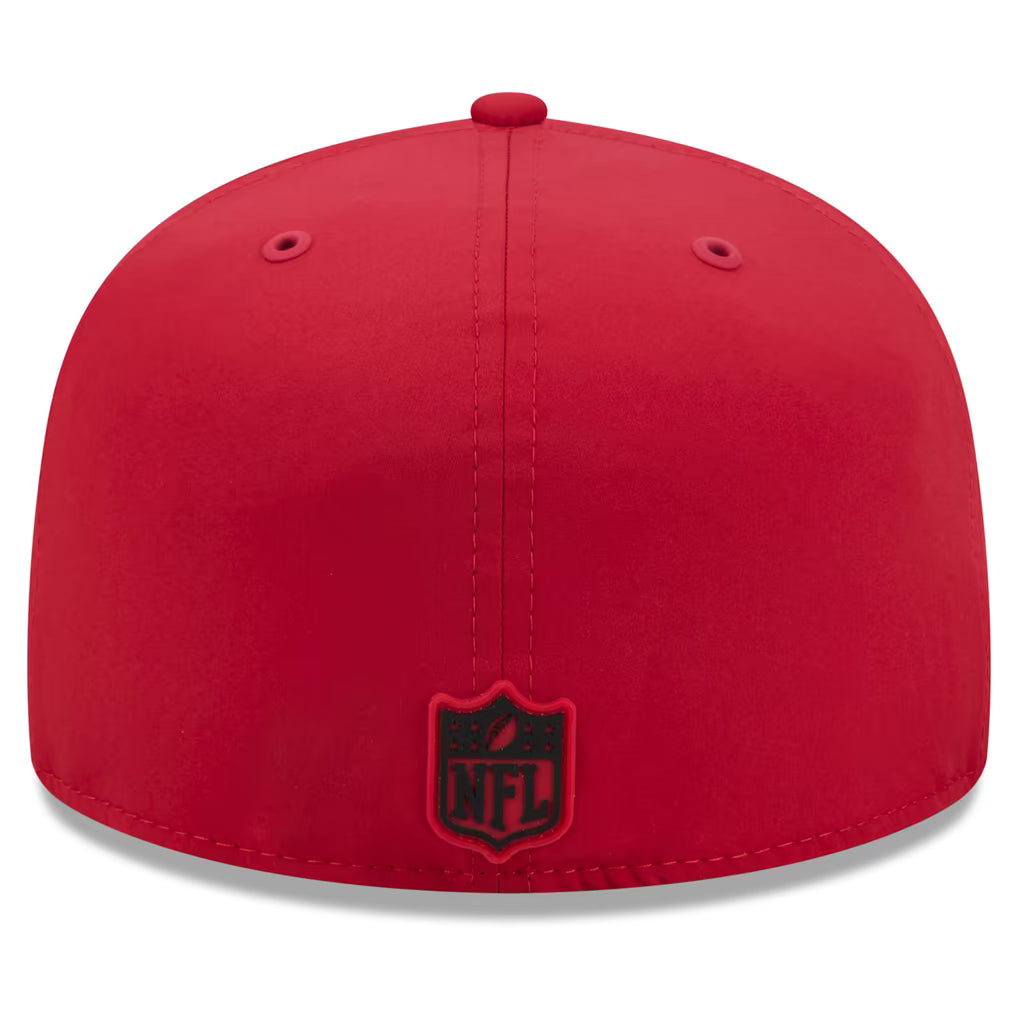 New Era San Francisco 49ERS 2026 Performance ON-FIELD Sideline 59FIFTY Fitted Hat-Red/Black