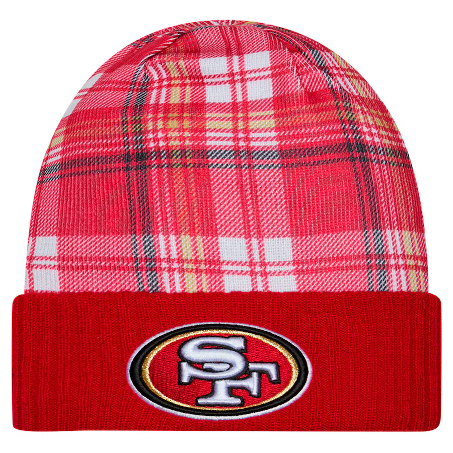 New Era San Francisco 49erd Cold Weather Statement Knit Beanie