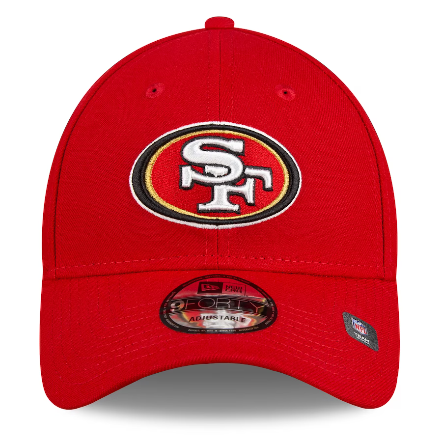 New Era San Francisco 49ers Super Bowl LVIII Side Patch 9FORTY Hat-Scarlet