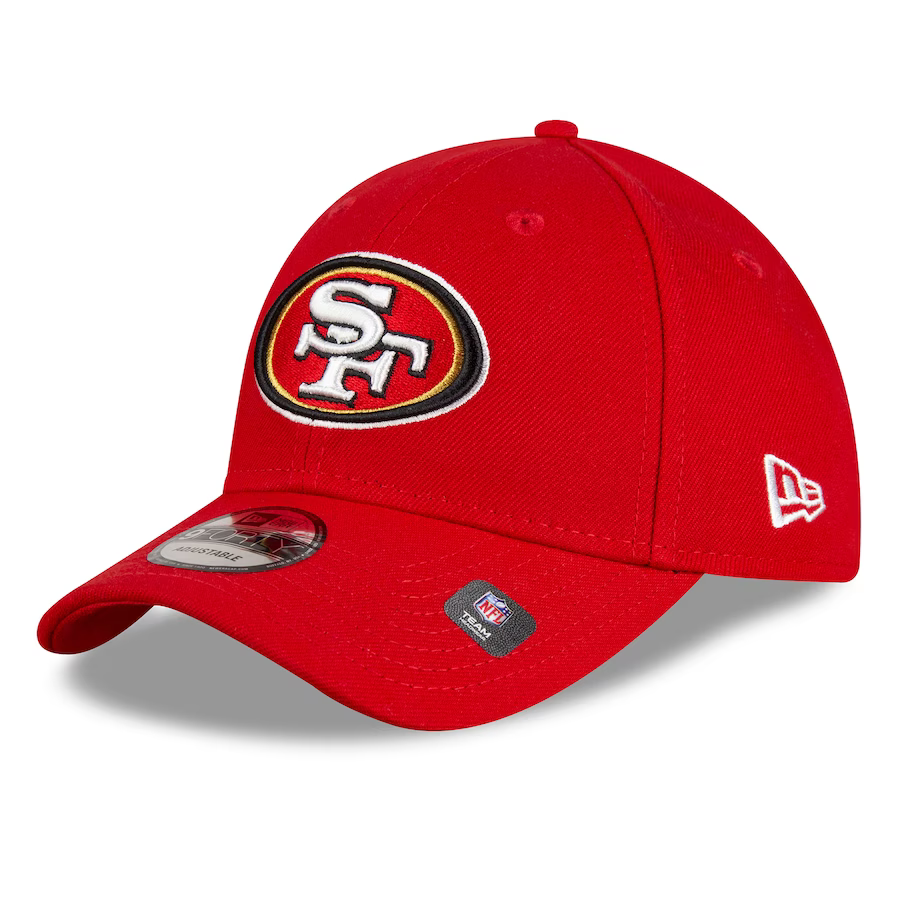 New Era San Francisco 49ers Super Bowl LVIII Side Patch 9FORTY Hat-Scarlet