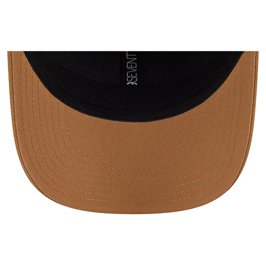 New Era Athletics 9SEVENTY Trucker Stretch-Snap Hat - Stone