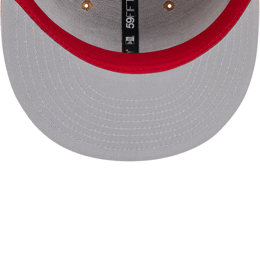 New Era San Francisco 49ers Color Pack 9FIFTY Snapback Hat - Brown