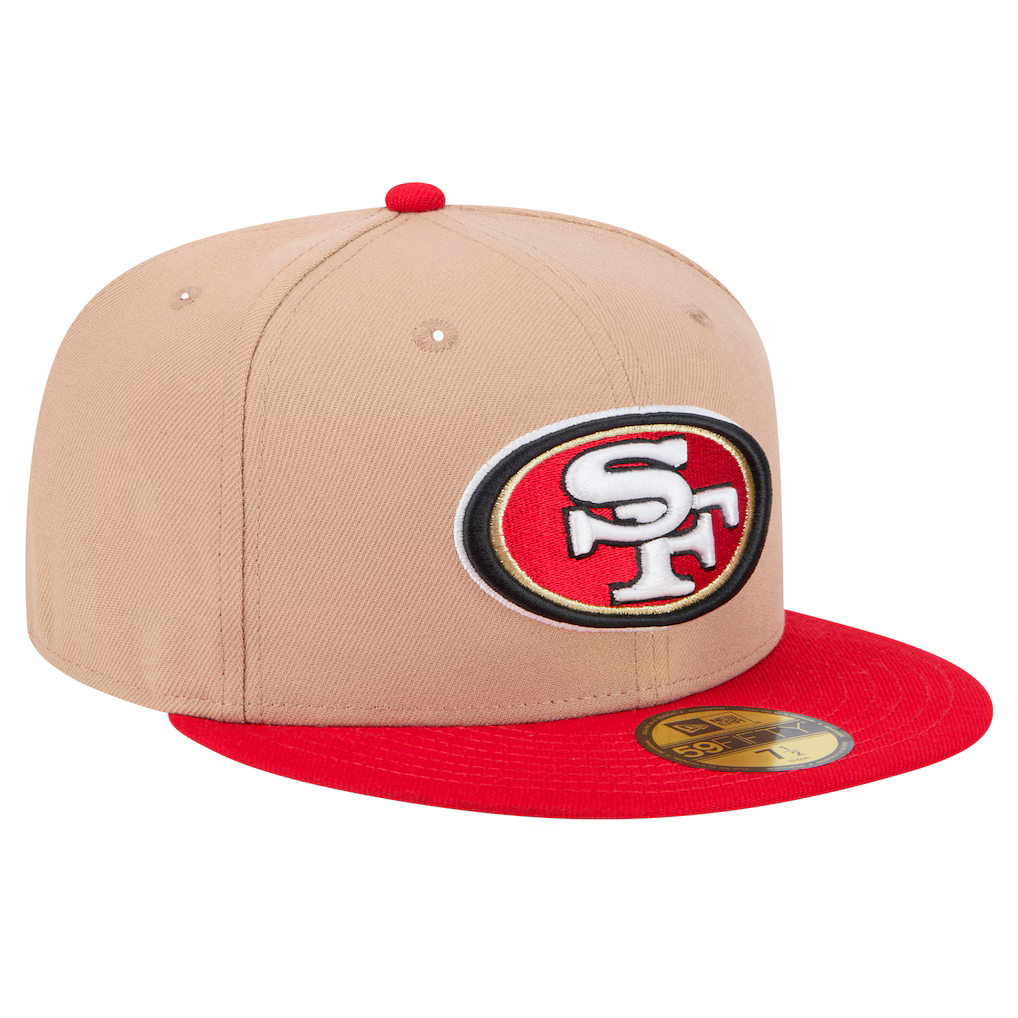 New Era San Francisco 49ers 59FIFTY Fitted Hat-Camel