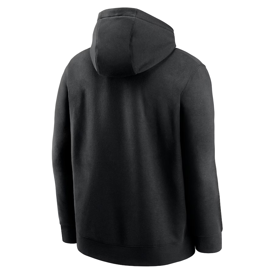 Nike San Francisco 49ers Black Edge French Terry Club Pullover Hoodie