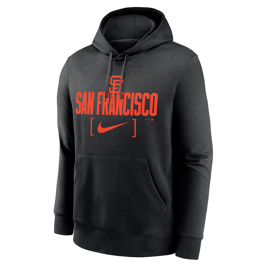 NIKE SAN FRANCISCO GIANTS SF HOODIE -BLACK