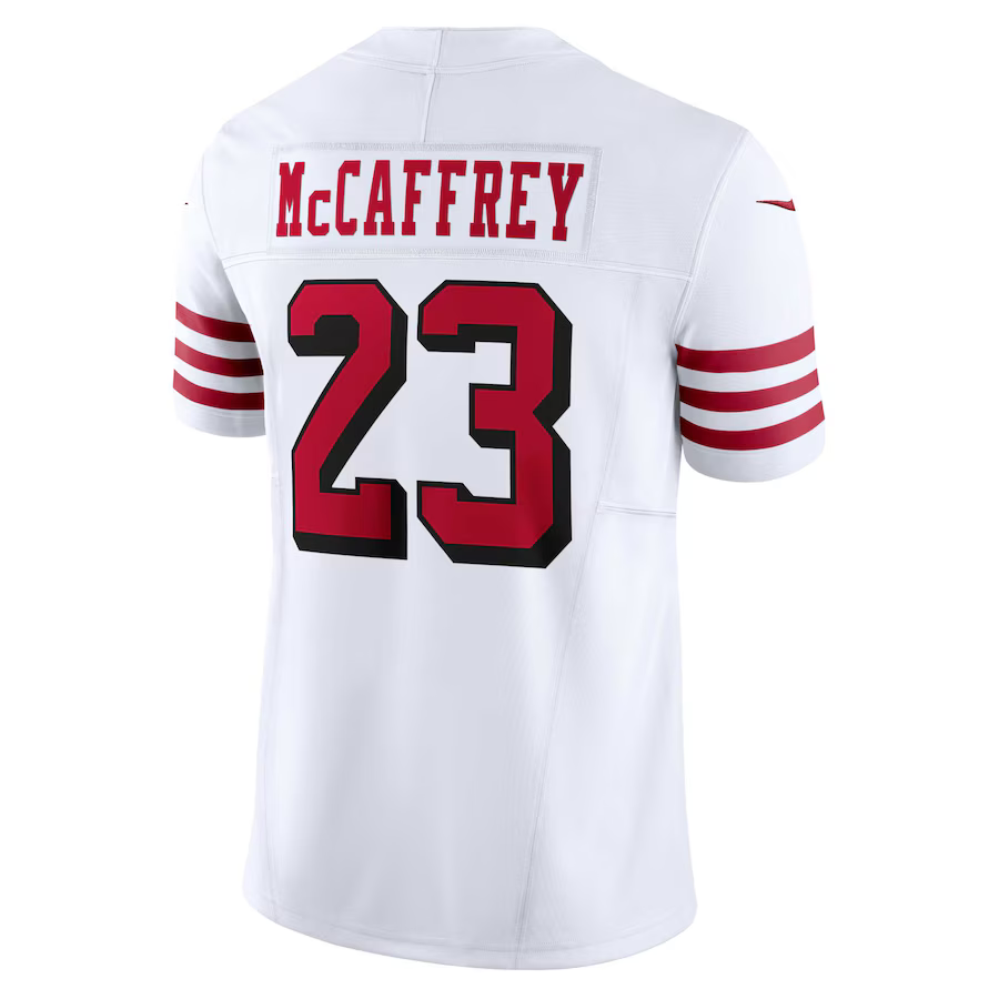 Nike San Francisco 49ers #23 Christian McCaffrey Vapor F.U.S.E. Limited 2nd Alternate Jersey