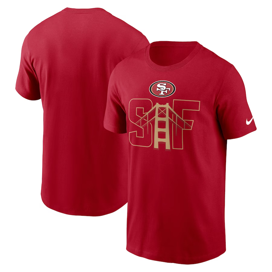 Nike Men's San Francisco 49ERS Local Essential Nike T-shirt
