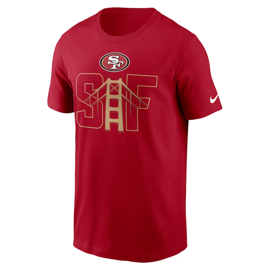 Nike Men's San Francisco 49ERS Local Essential Nike T-shirt