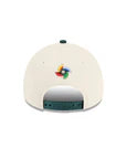 New Era Mexico WBC  9FORTY A-Frame Snapback Hat-Chrome/Dark Green