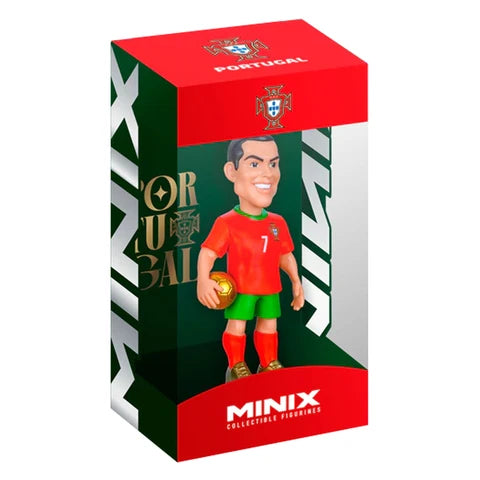 Minix Portugal  12CM "Cristiano  Ronaldo - Ballon D'or" Collectible Figure