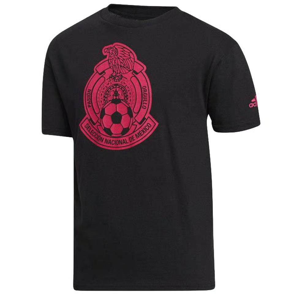 ADIDAS YOUTH MEXICO AMPLIFIER SS T-SHIRT-BLACK