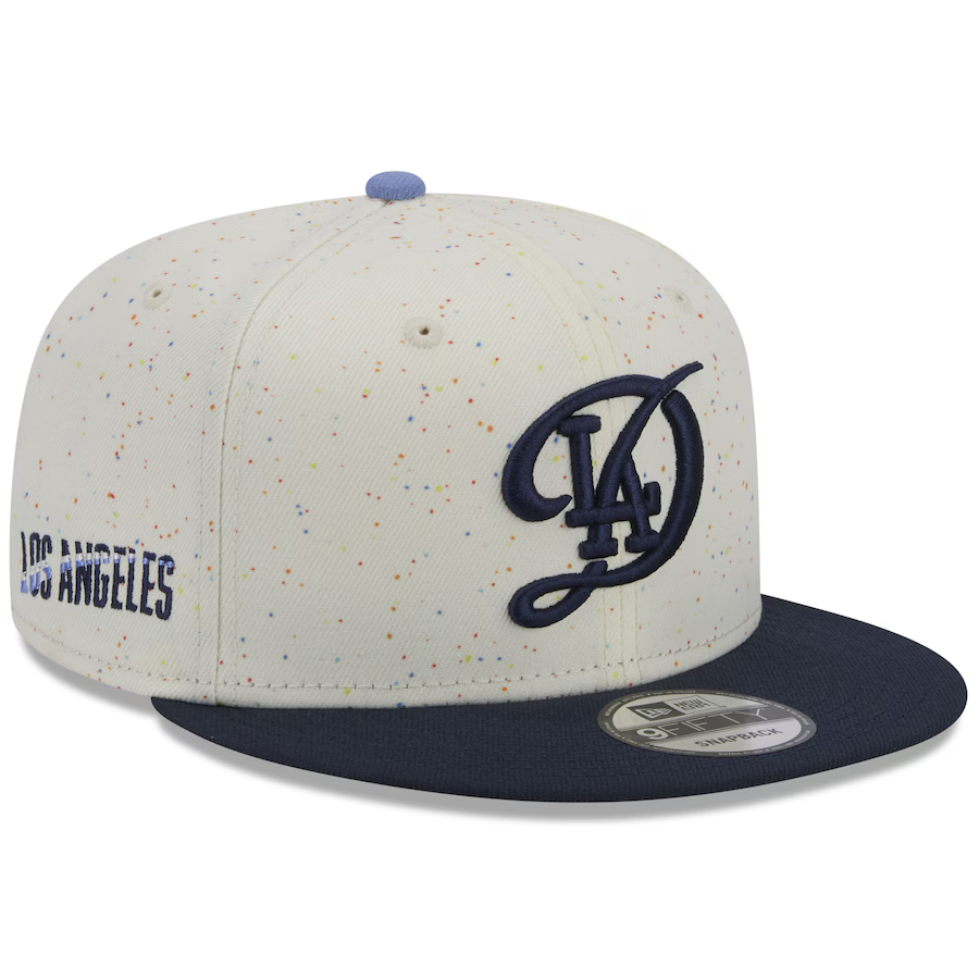 New Era Los Angeles Dodgers City Connect Alternate 59FIFTY Fitted Hat 2024 - Cream/Navy