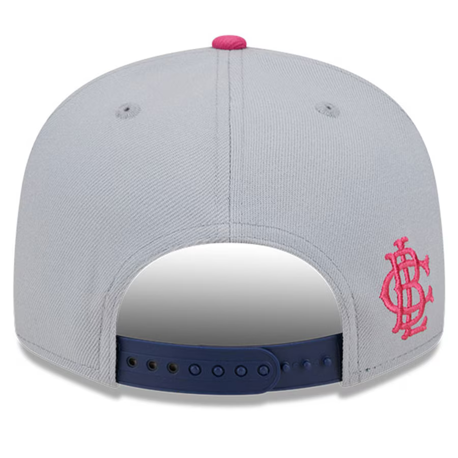 New Era Los Angeles Dodgers Sox Raspberry Big League Chew Flavor Pack 9FIFTY Snapback Hat