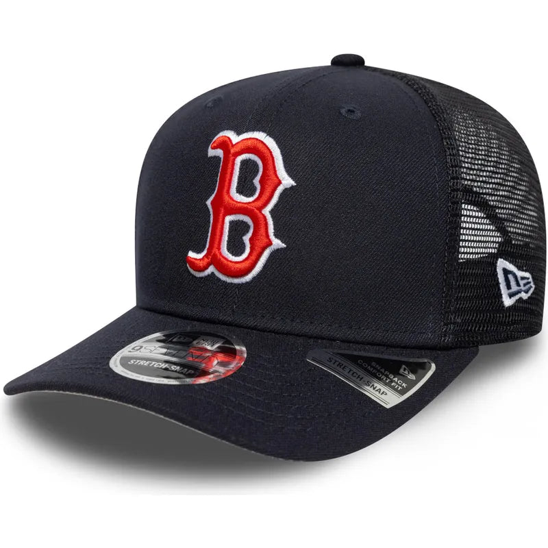 New Era Boston Red Sox Team 9SEVENTY Stretch-Snap Trucker Hat