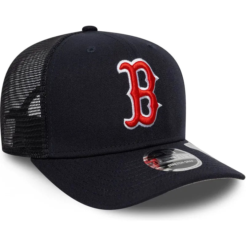 New Era Boston Red Sox Team 9SEVENTY Stretch-Snap Trucker Hat