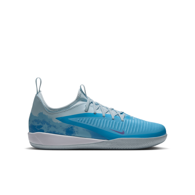 Nike Jr. Phantom 6 Low Academy Erling Haaland IC Baltic Blue right side