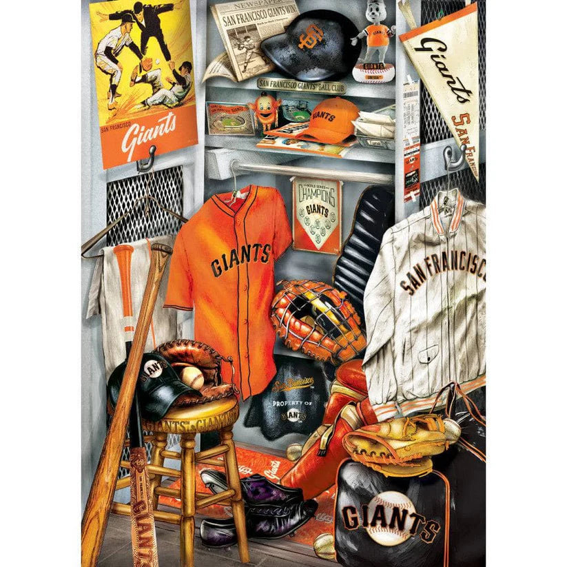 San Francisco Giants - Locker Room 500 Piece Jigsaw Puzzle