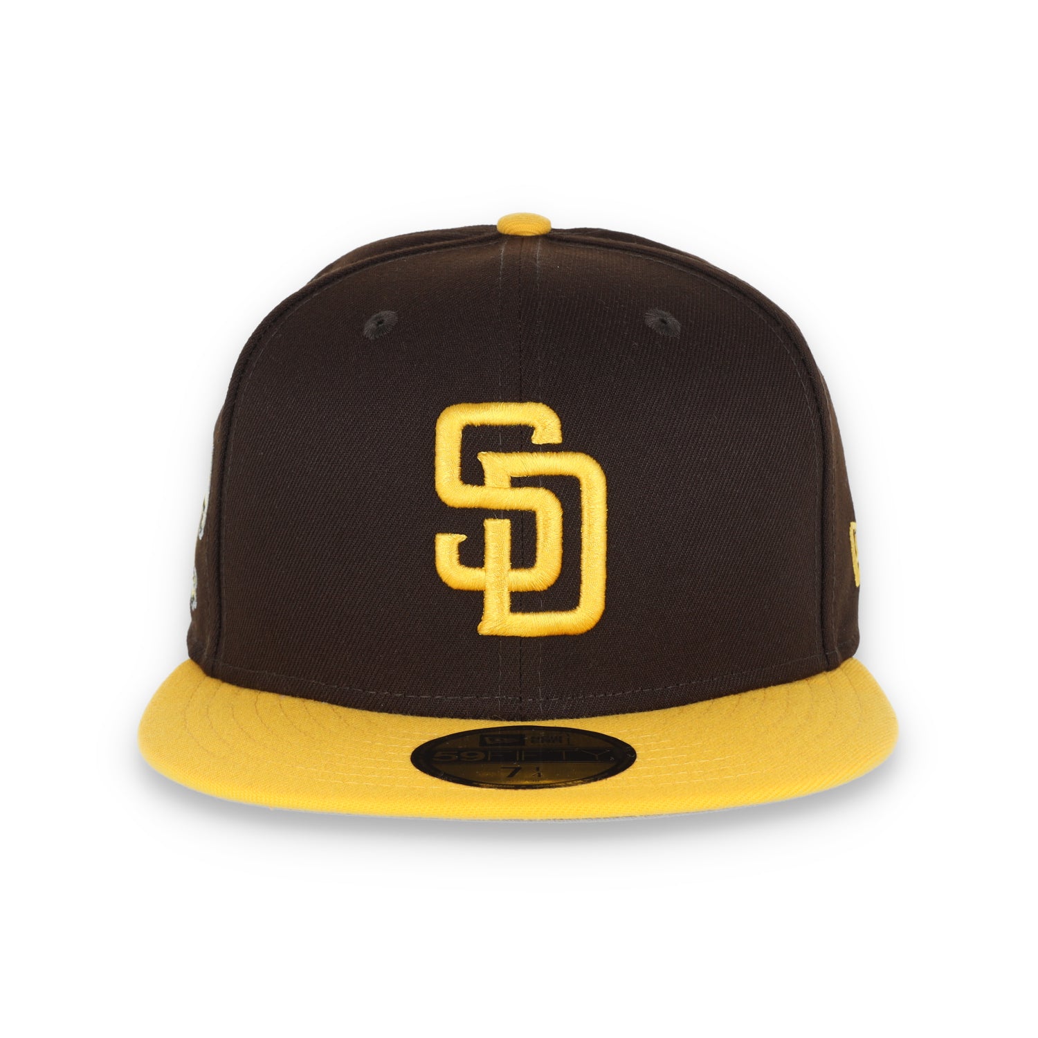 New Era San Diego Padres NL West 59FIFTY Fitted Hat-Brown/Yellow