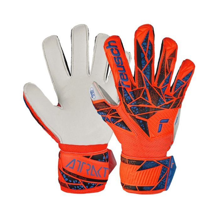 Reusch Junior Attrakt Solid Finger Support GK Gloves