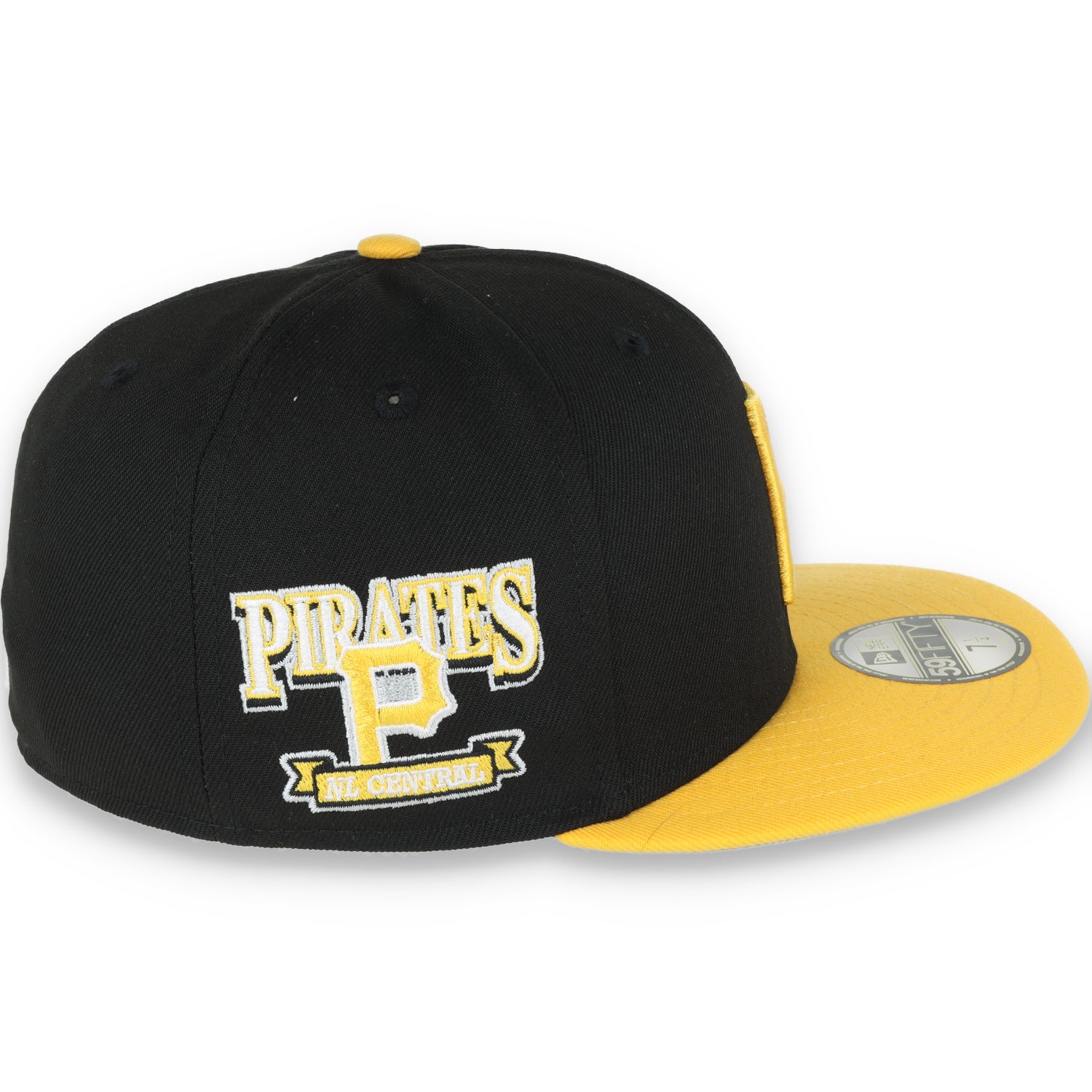 New Era Pittsburgh Pirates NL Central 59FIFTY fitted-Black/Yellow