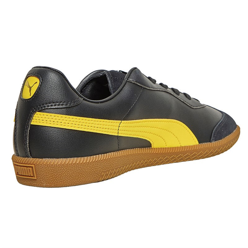 Puma King 21 IT-Black/Pele Yellow
