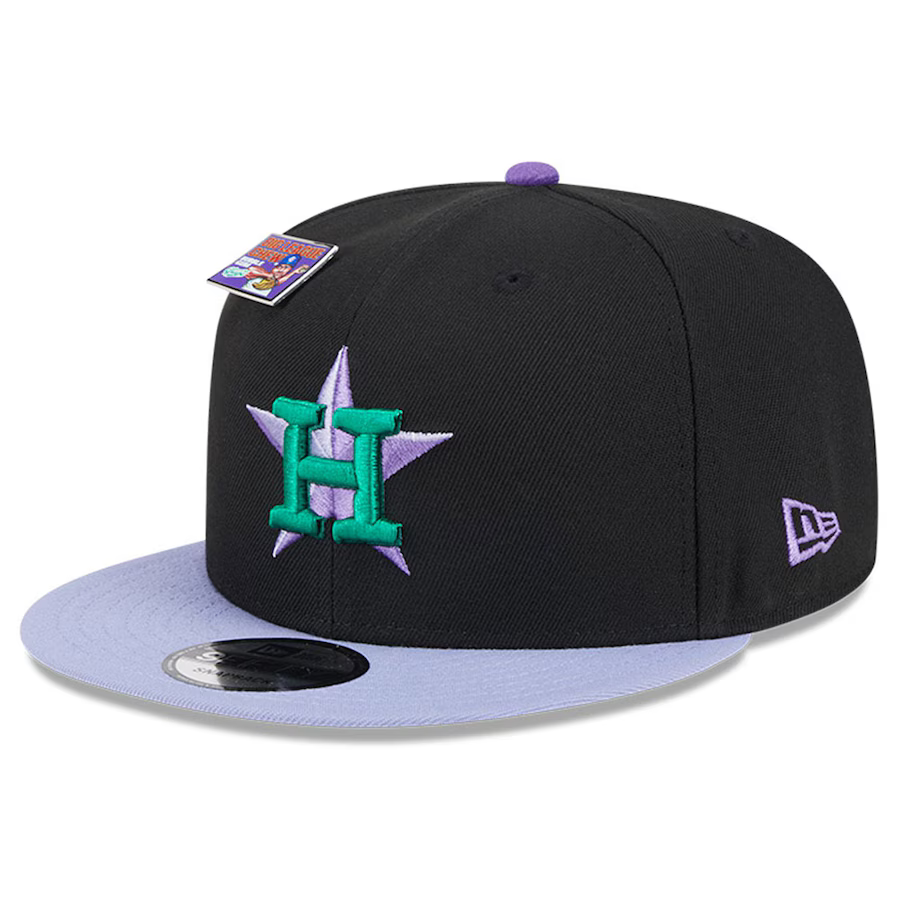 New Era Houston Astros Grape Big League Chew Flavor Pack 9FIFTY Snapback Hat