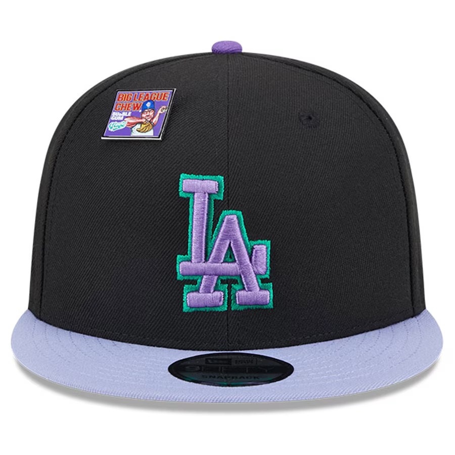 New Era Los Angeles Dodgers Grape Big League Chew Flavor Pack 9FIFTY Snapback Hat