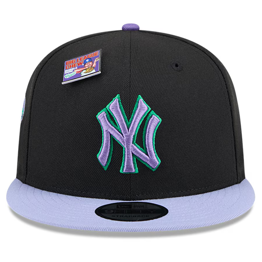 New Era New York Yankees Grape Big League Chew Flavor Pack 9FIFTY Snapback Hat