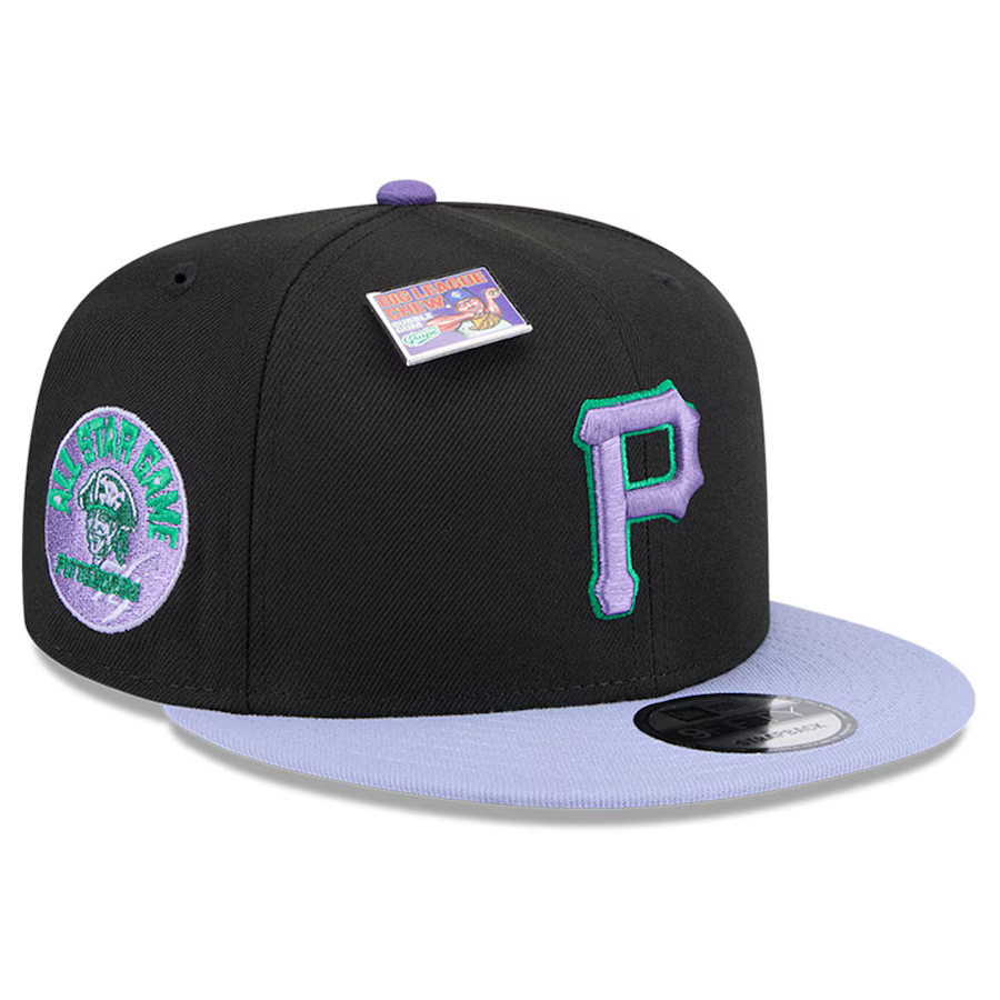 New Era Pittsburgh Pirates Grape Big League Chew Flavor Pack 9FIFTY Snapback Hat