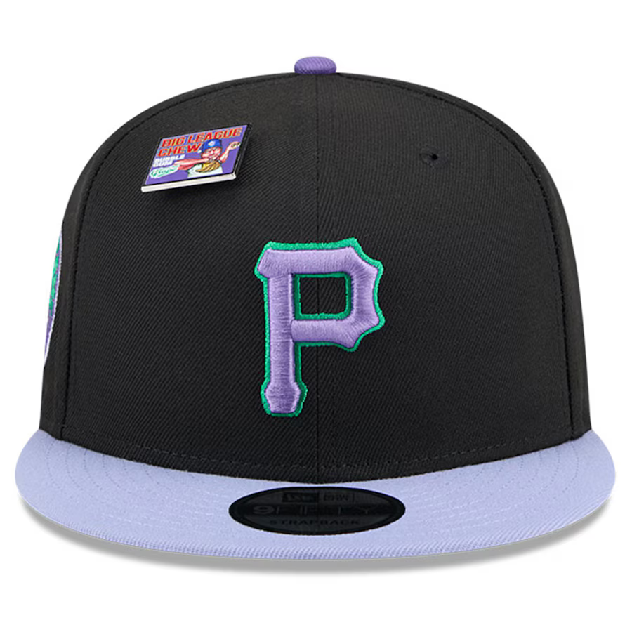 New Era Pittsburgh Pirates Grape Big League Chew Flavor Pack 9FIFTY Snapback Hat