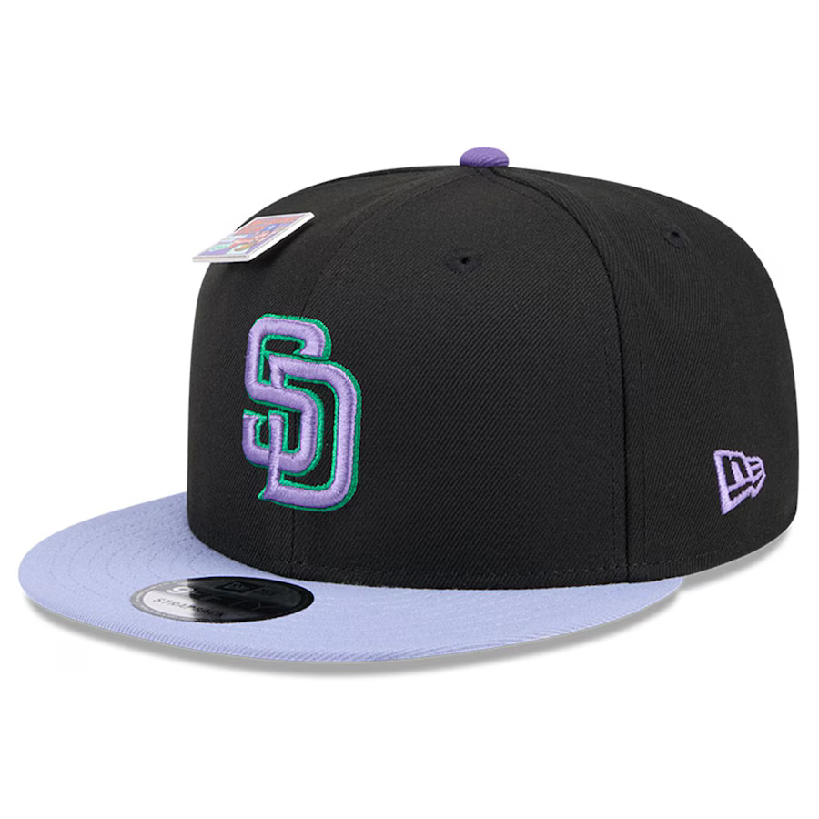 New Era San Diego Padres Grape Big League Chew Flavor Pack 9FIFTY Snapback Hat