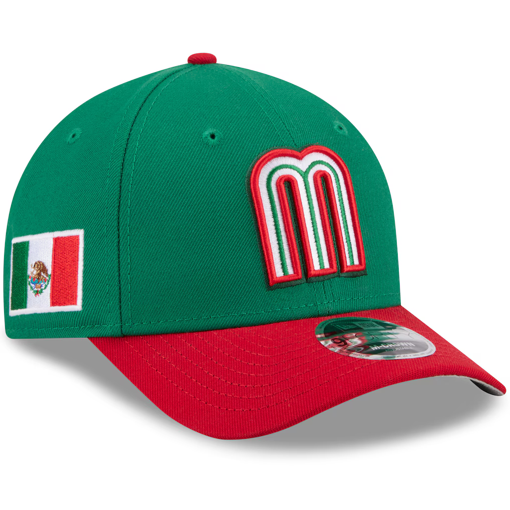 New Era Youth Team Mexico 2026 World Baseball Classic 9FORTY® A-Frame Adjustable Hat