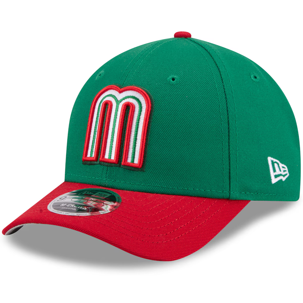 New Era Youth Team Mexico 2026 World Baseball Classic 9FORTY® A-Frame Adjustable Hat