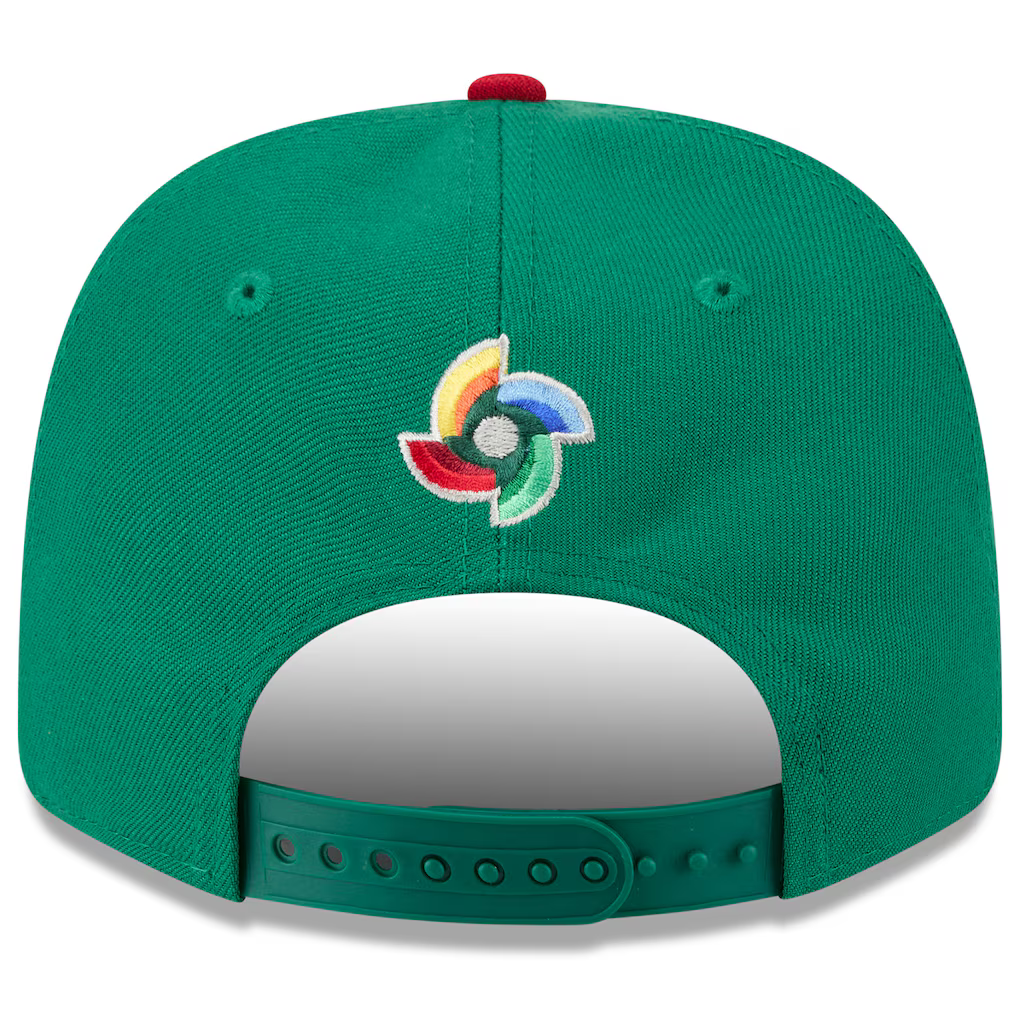 New Era Team Mexico 2026 World Baseball Classic 9SEVENTY Adjustable Hat - Green/Red