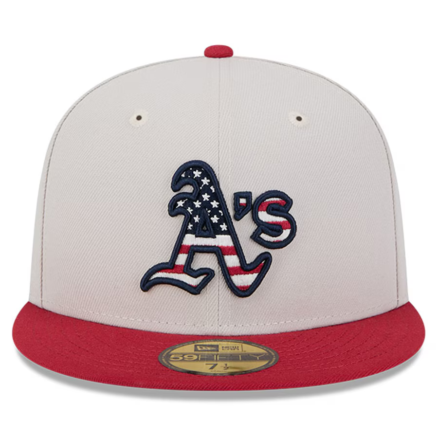 New Era Oakland Athletics Fourth of July 59FIFTY Fitted 2024