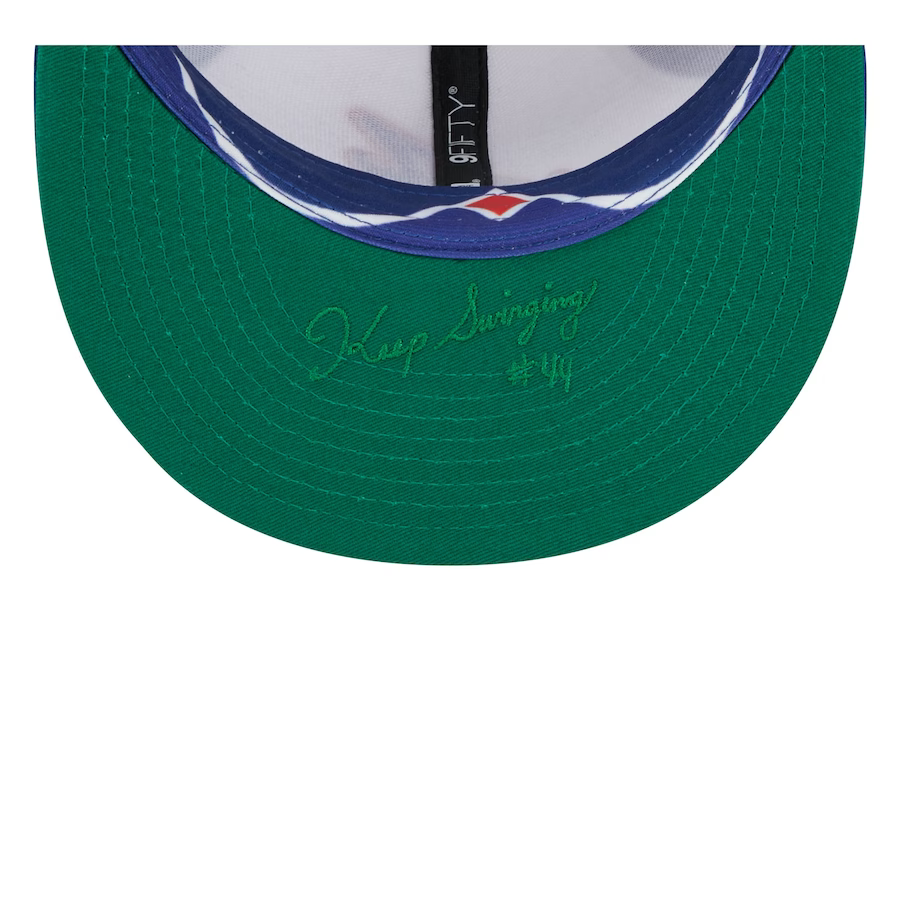 New Era Atlanta Braves City Connect 9FIFTY Snapback Adjustable Hat-White/Royal