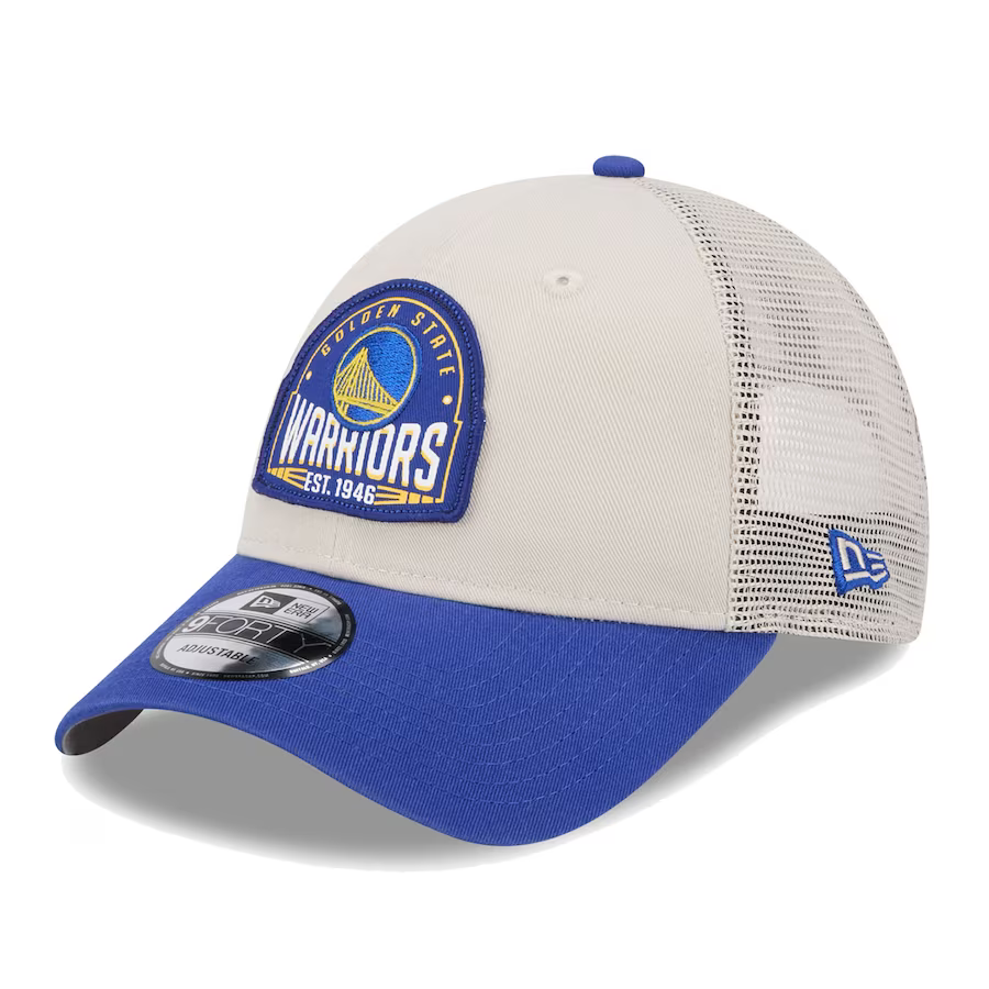 New Era Golden State Warriors Throwback 9FORTY Snapback Hat
