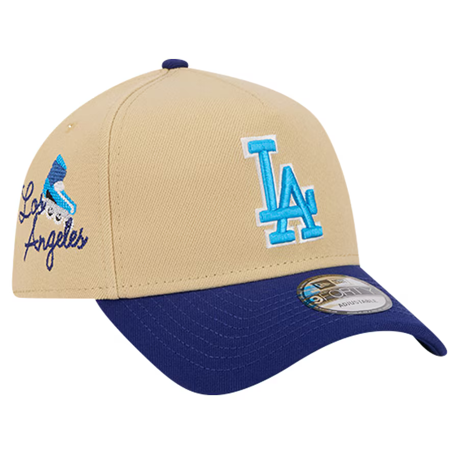 New Era Los Angeles Dodgers City Sidepatch A-Frame 9FORTY Adjustable Hat