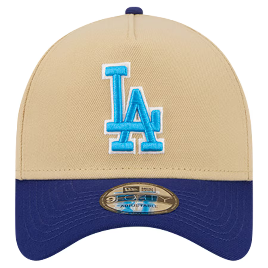 New Era Los Angeles Dodgers City Sidepatch A-Frame 9FORTY Adjustable Hat