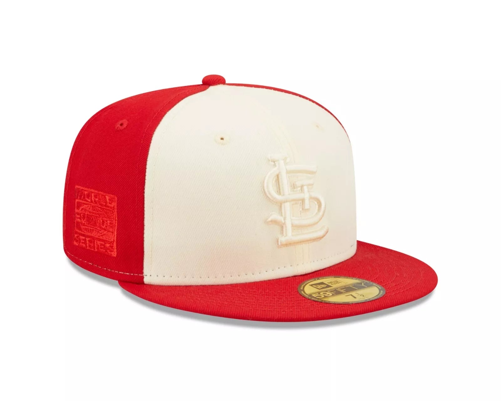 NEW ERA ST LOUIS CARDINALS 2-TONE 59FIFTY FITTED HAT- RED/CREAM