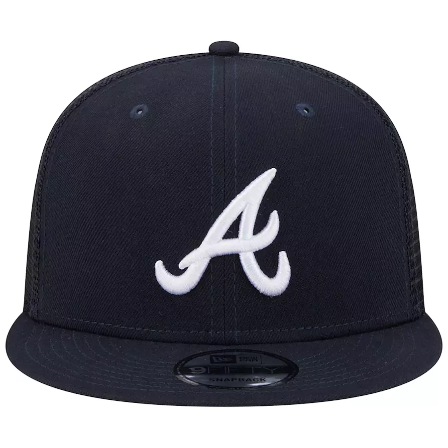 New Era Atlanta Braves 9FIFTY Trucker Snapback Hat