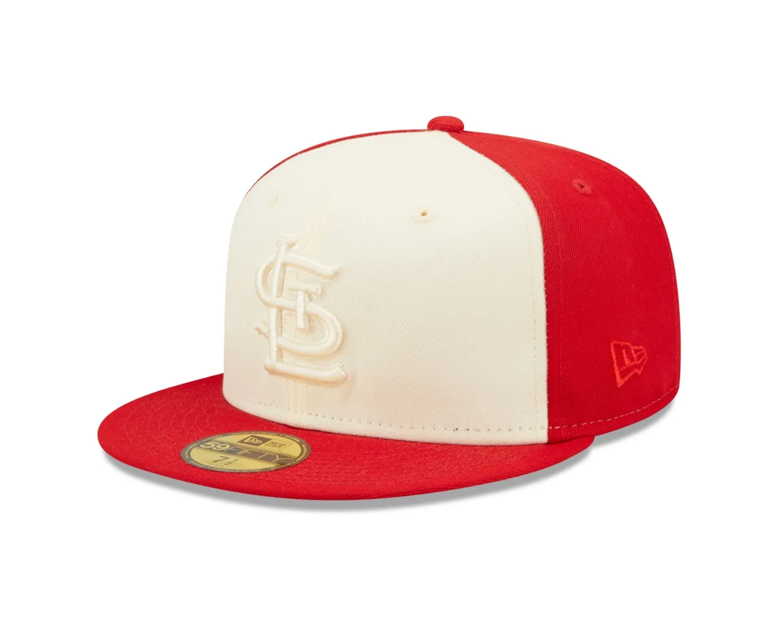 NEW ERA ST LOUIS CARDINALS 2-TONE 59FIFTY FITTED HAT- RED/CREAM