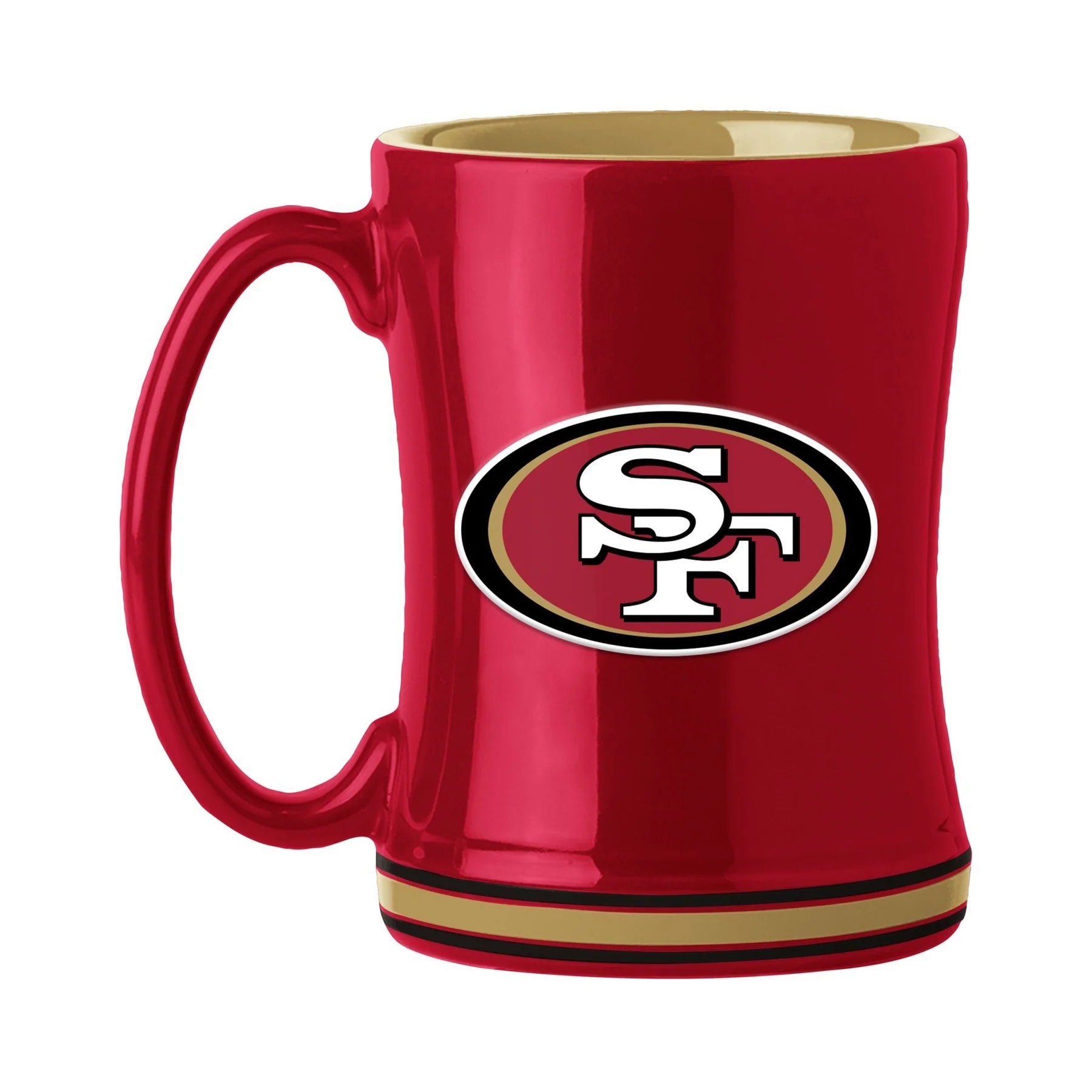Logo Brands San Francisco 49ers 14oz Relief Mug