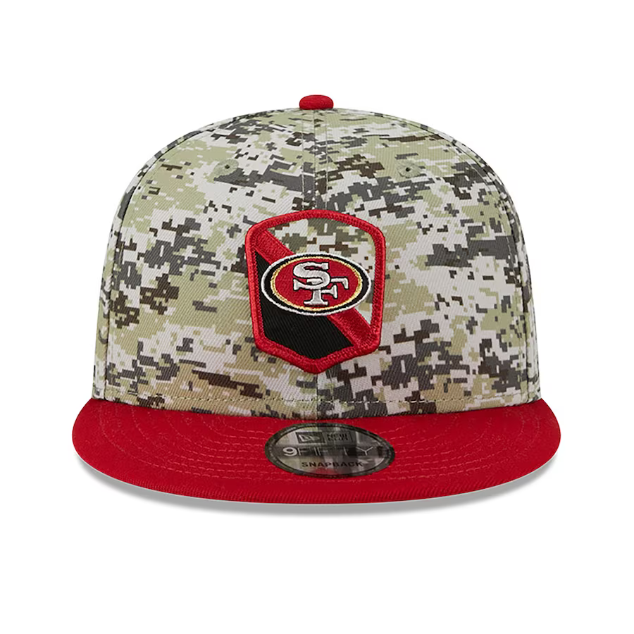 New Era San Francisco 49ers Salute to Service 2032 9FIFTY Snapback Hat-